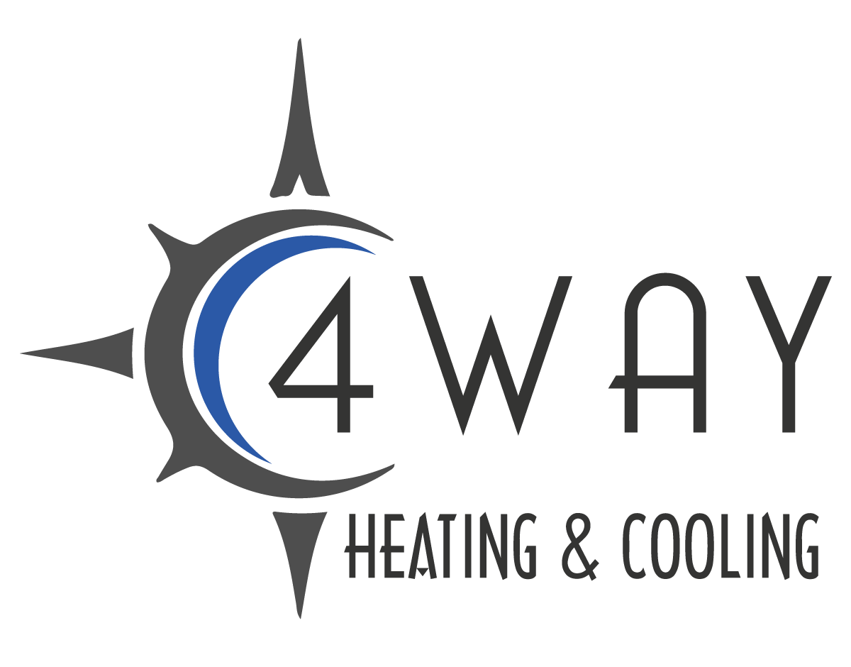 4 Way Heating & Cooling Logo